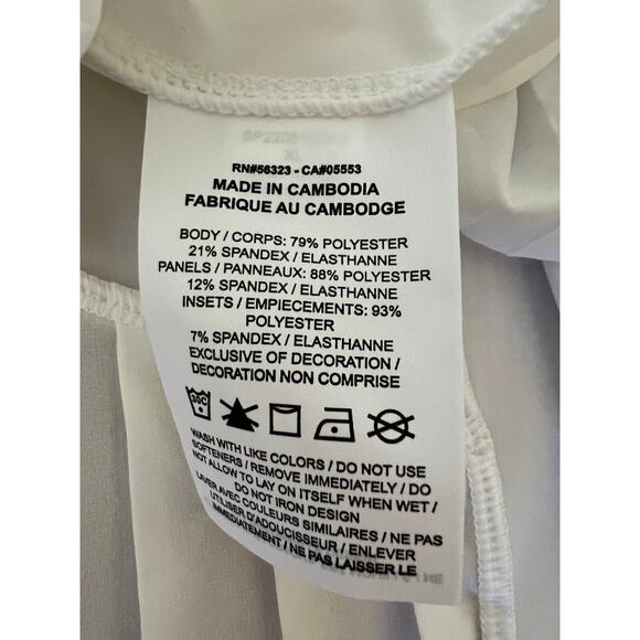 Nike Court Tennis Dress Dri-Fit Pleated Ruffle White DD8710-100 Women's Size XL - Picture 4 of 16